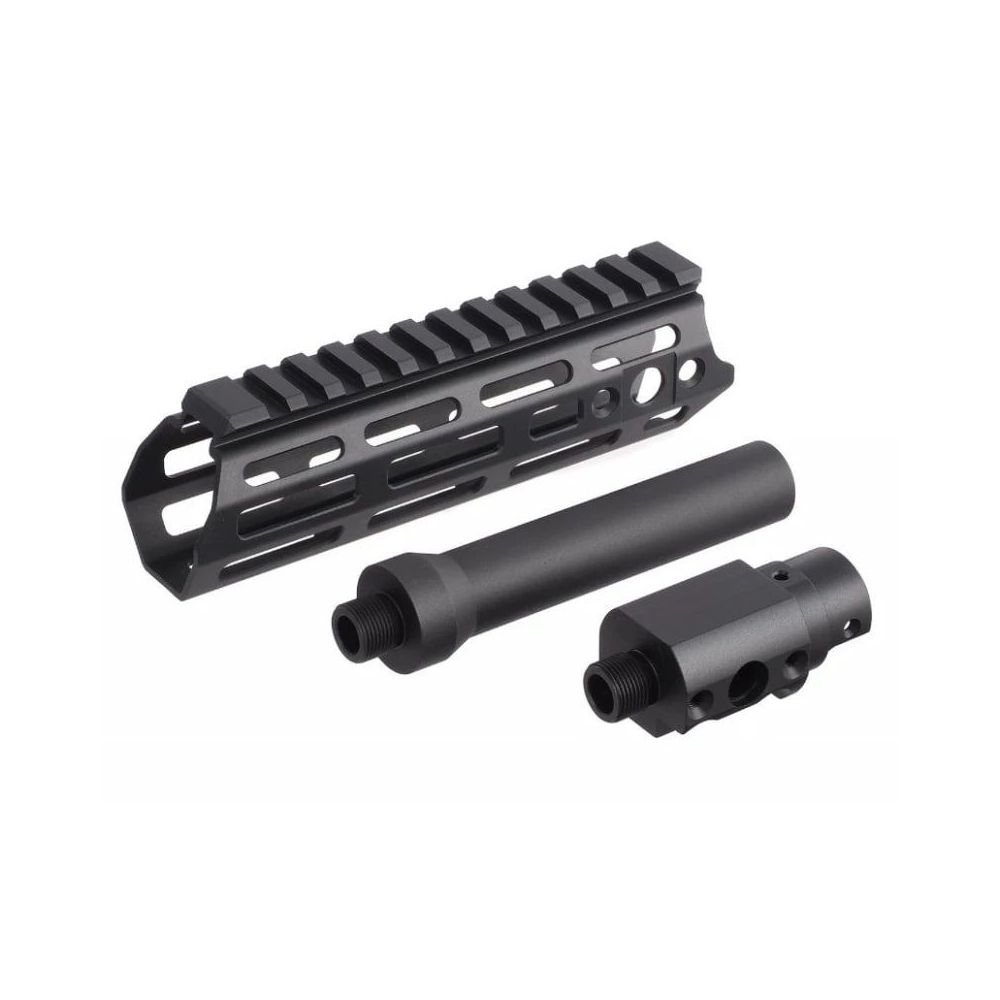 CNC M-LOK předpažbí s hlavní pro AAP-01 - černé - Action Army