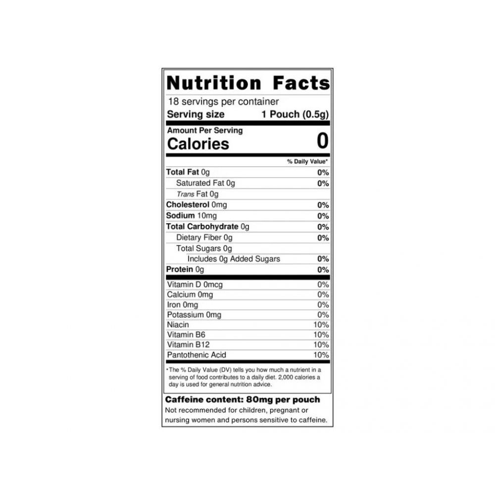 Energy sáčky SOUR APPLE 80mg - GRINDS