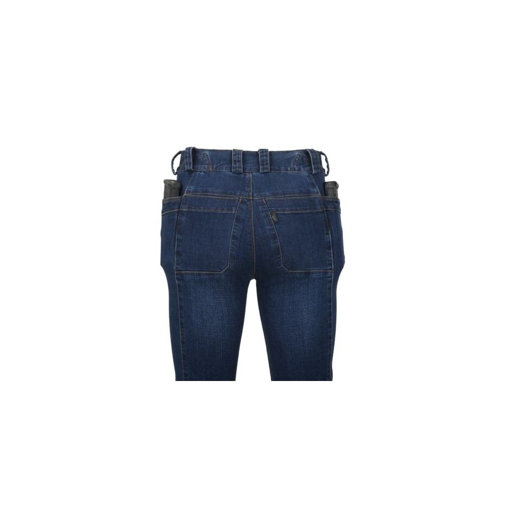 Kalhoty COVERT TACTICAL PANTS® - Denim Mid - Vintage Worn Blue - Helikon-Tex®