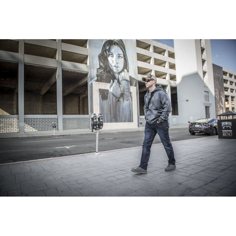 Kalhoty GREYMAN TACTICAL JEANS® Slim - Denim Mid - Dark Blue - Helikon-Tex®