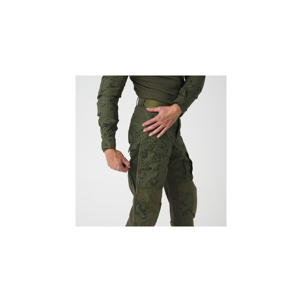 Kalhoty MCDU Pants - Desert Night Camo / Olive Green A - Helikon-Tex®