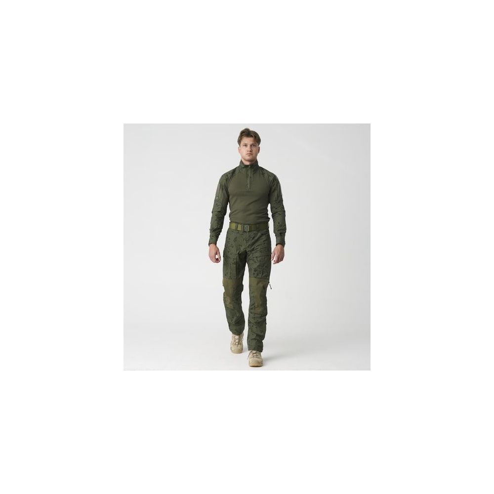 Kalhoty MCDU Pants - Desert Night Camo / Olive Green A - Helikon-Tex®