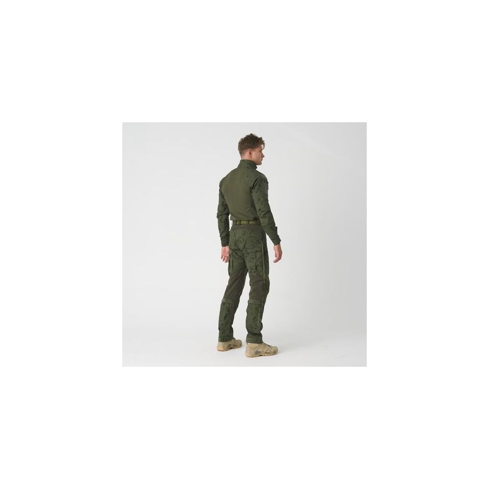 Kalhoty MCDU Pants - Desert Night Camo / Olive Green A - Helikon-Tex®