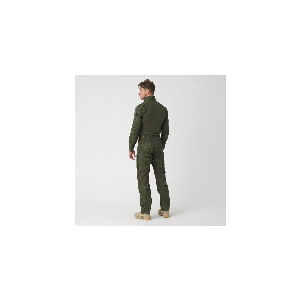 Kalhoty MCDU Pants - Desert Night Camo / Olive Green A - Helikon-Tex®