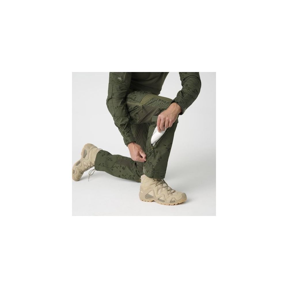 Kalhoty MCDU Pants - Desert Night Camo / Olive Green A - Helikon-Tex®