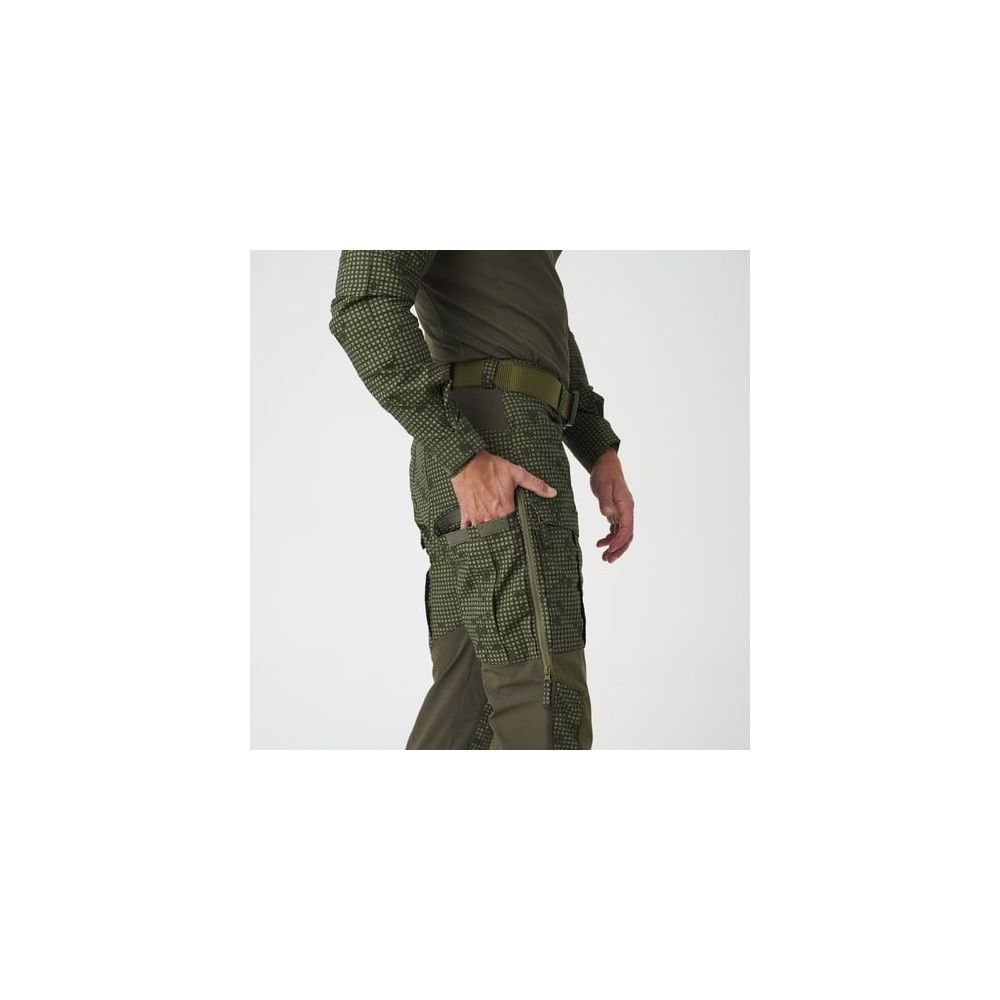 Kalhoty MCDU Pants - Desert Night Camo / Olive Green A - Helikon-Tex®