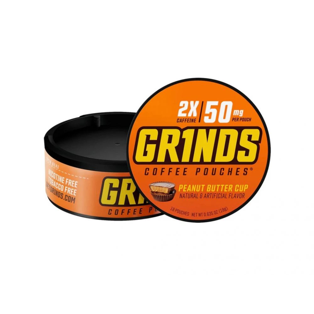 Kávové sáčky PEANUT BUTTER CUP 50mg - GRINDS