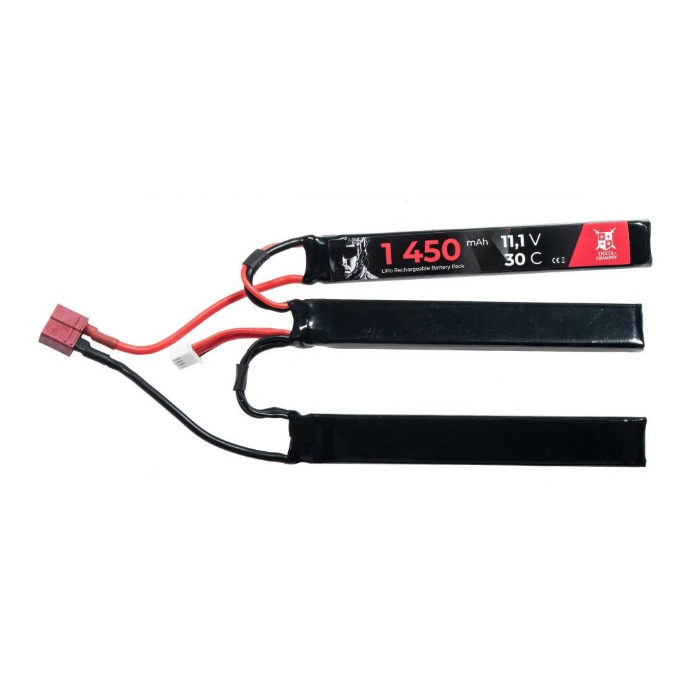 Li-Pol akumulátor 11.1V/1450 (30C) - 3dílný - T-Dean konektor - Delta Armory