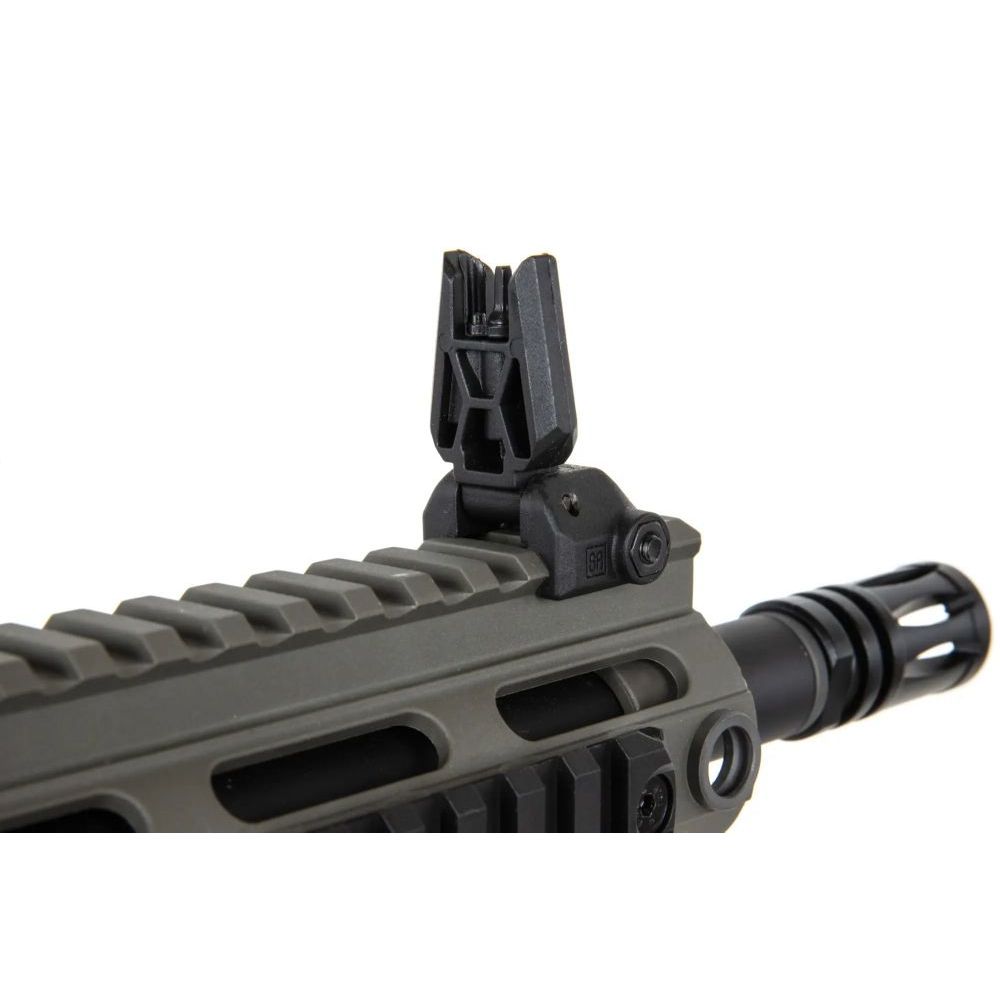 M4 M-LOK SA-F05-RL FLEX™ HAL ETU™ Light Ops/ New Receiver - olivová  - Specna Arms