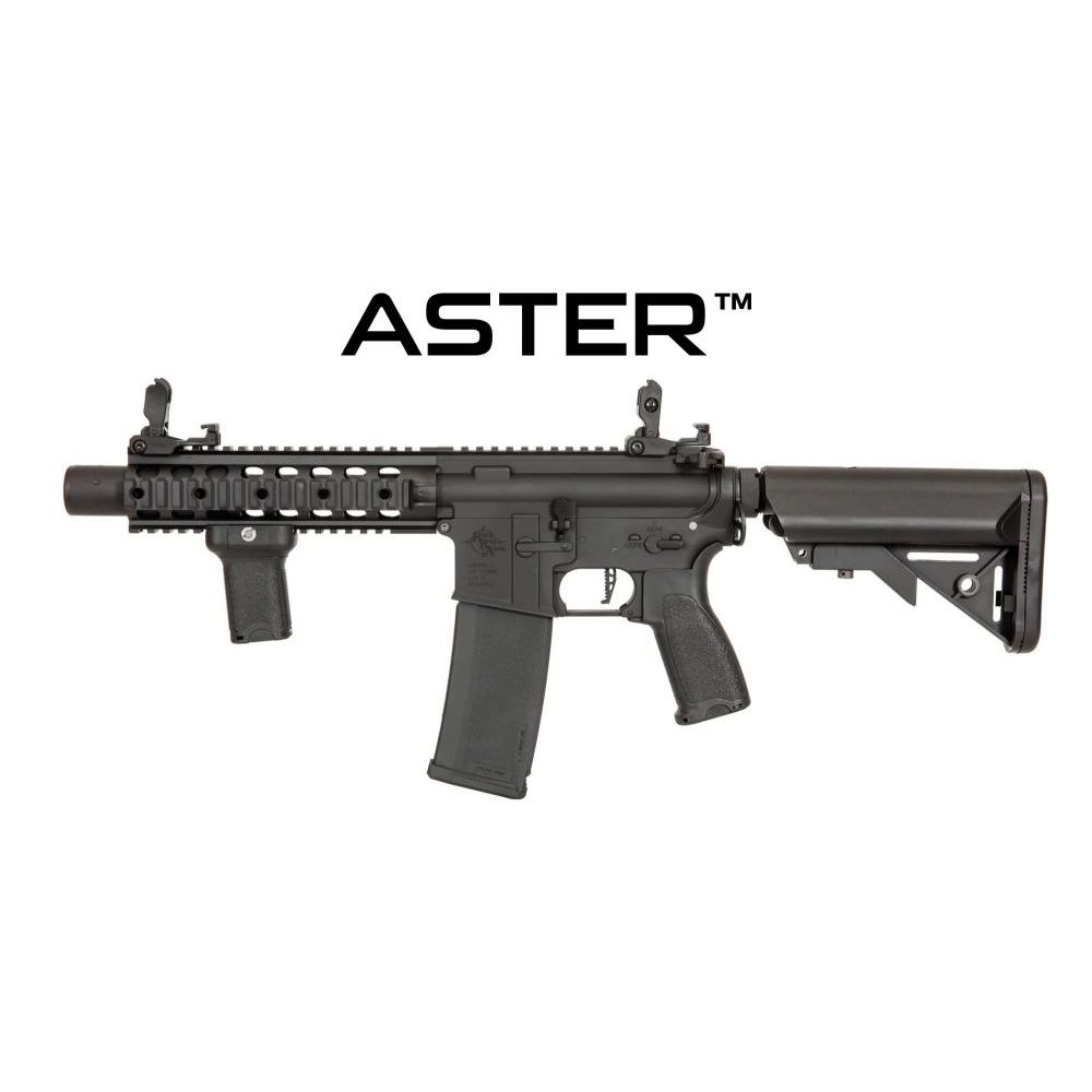 M4 - RRA SA-E05 EDGE 2.0™GATE ASTER - černá - Specna Arms 