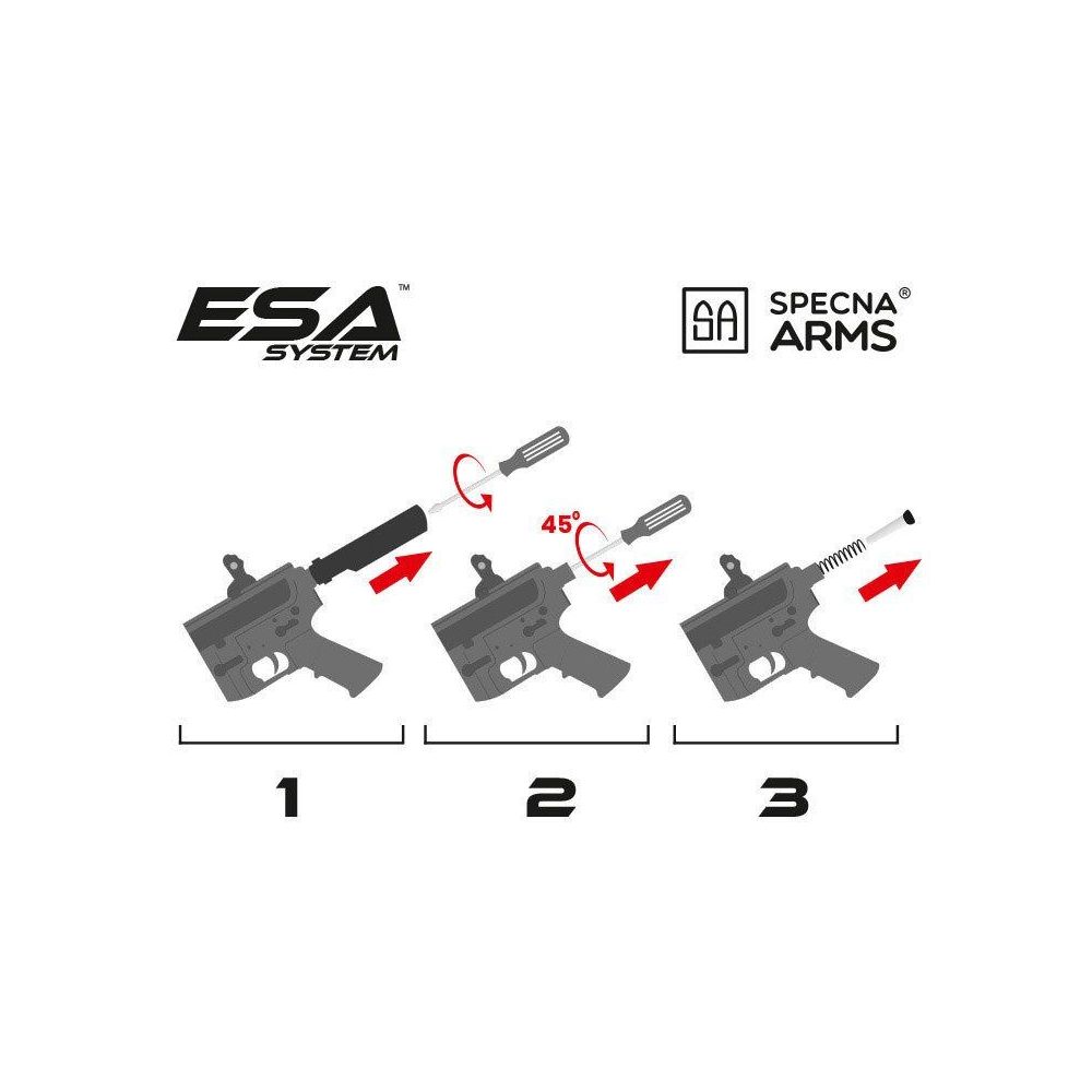 M4A1 - RRA SA-E01 EDGE™ - černá - Specna Arms 
