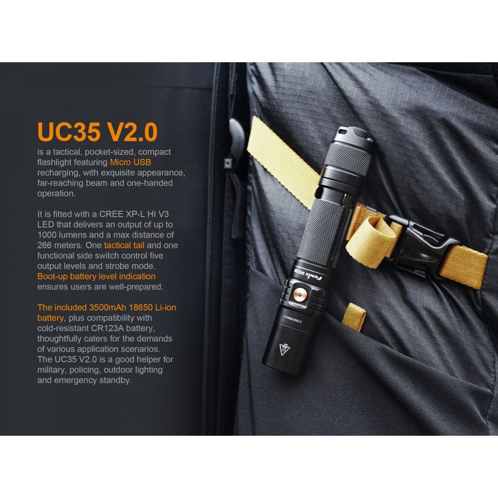 Nabíjecí svítilna UC35 XP-L - Fenix