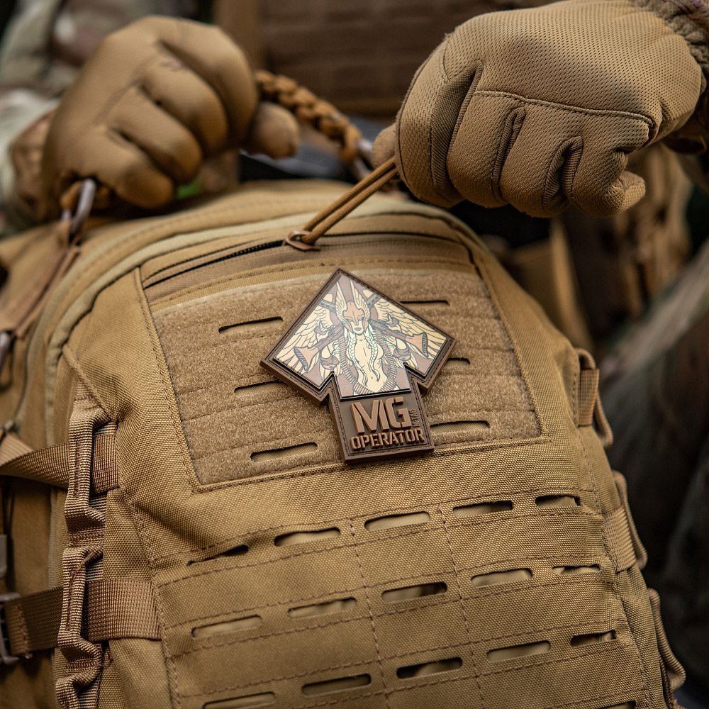 Nášivka MG Operator print PVC - M-Tac