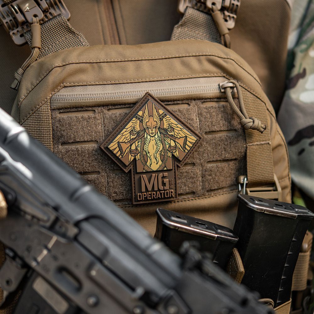 Nášivka MG Operator print PVC - M-Tac