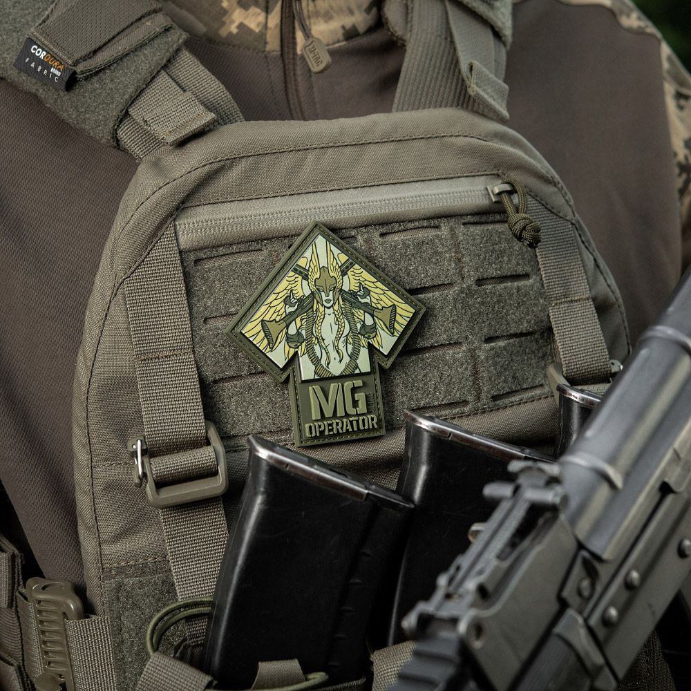 Nášivka MG Operator print PVC - M-Tac