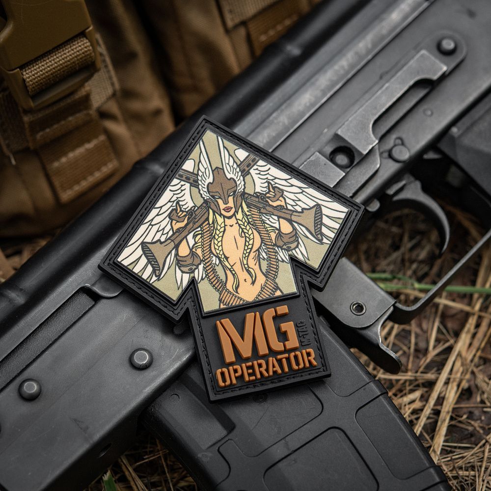 Nášivka MG Operator print PVC - M-Tac