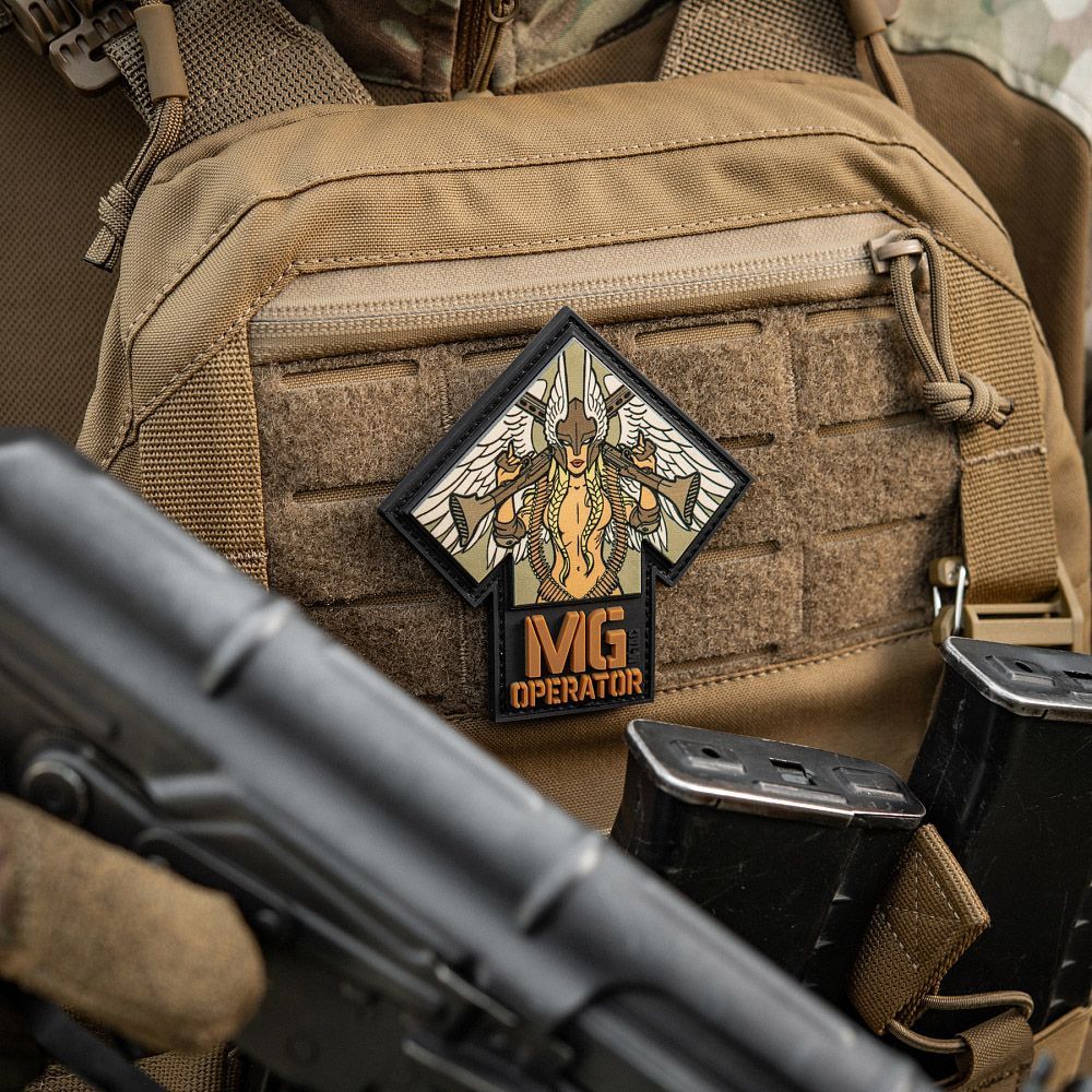 Nášivka MG Operator print PVC - M-Tac
