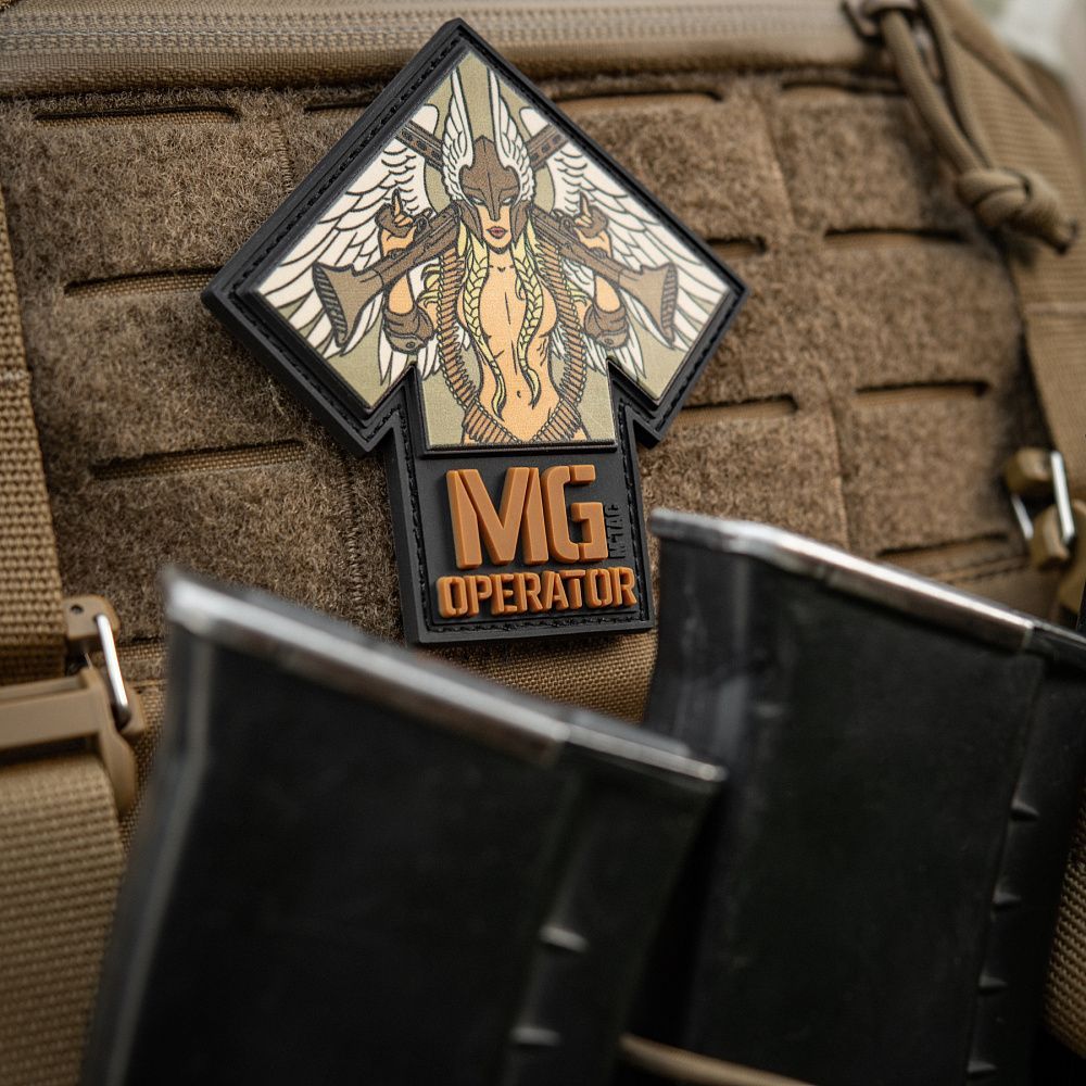 Nášivka MG Operator print PVC - M-Tac