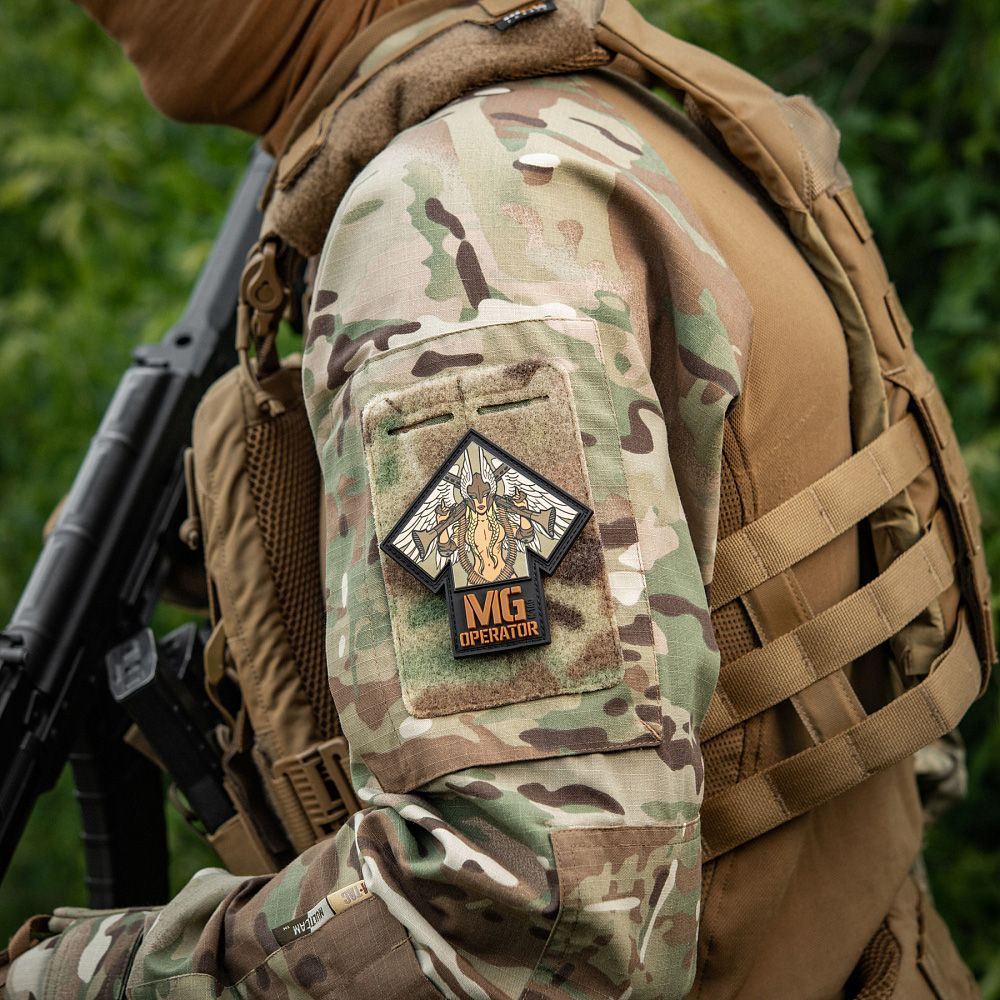 Nášivka MG Operator print PVC - M-Tac