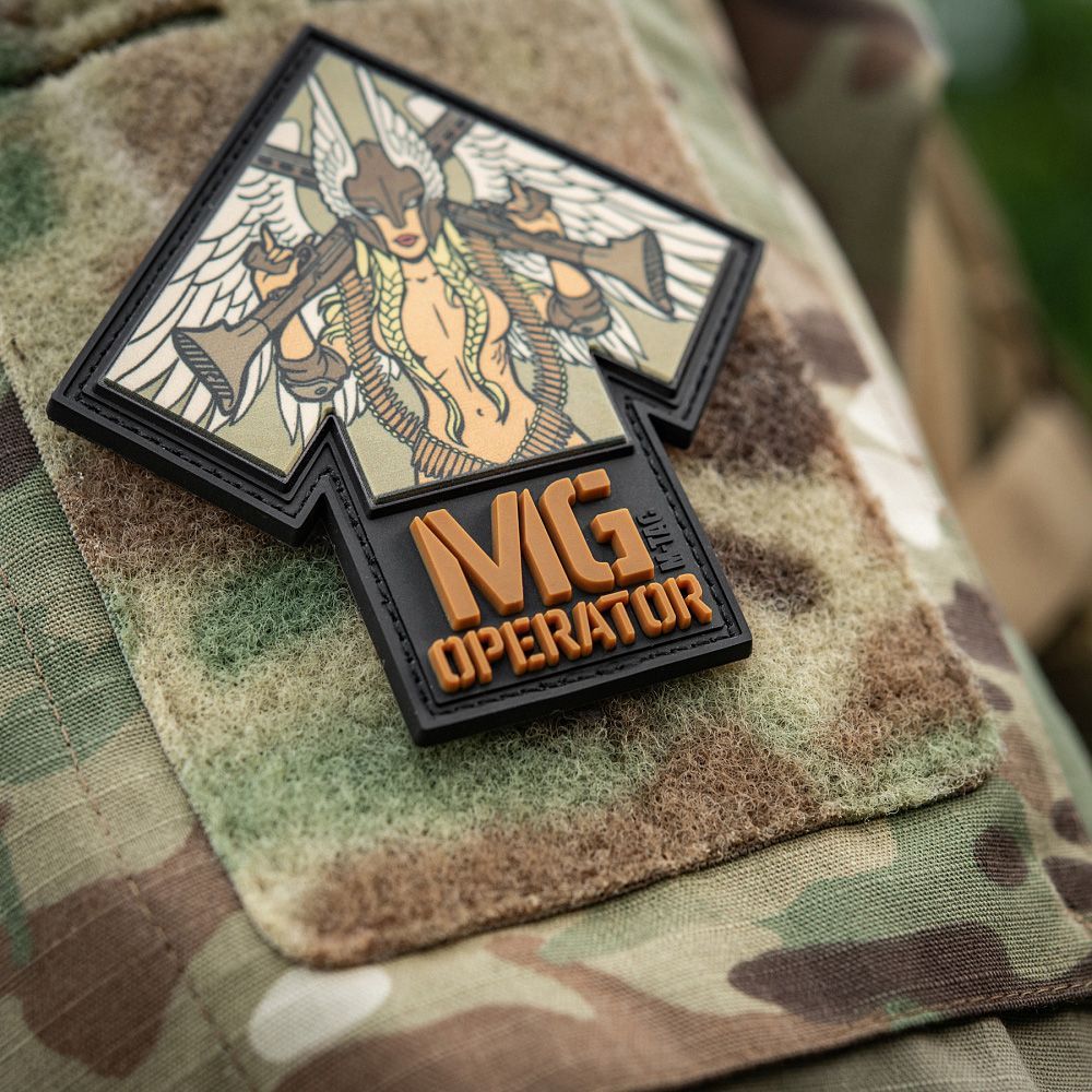 Nášivka MG Operator print PVC - M-Tac