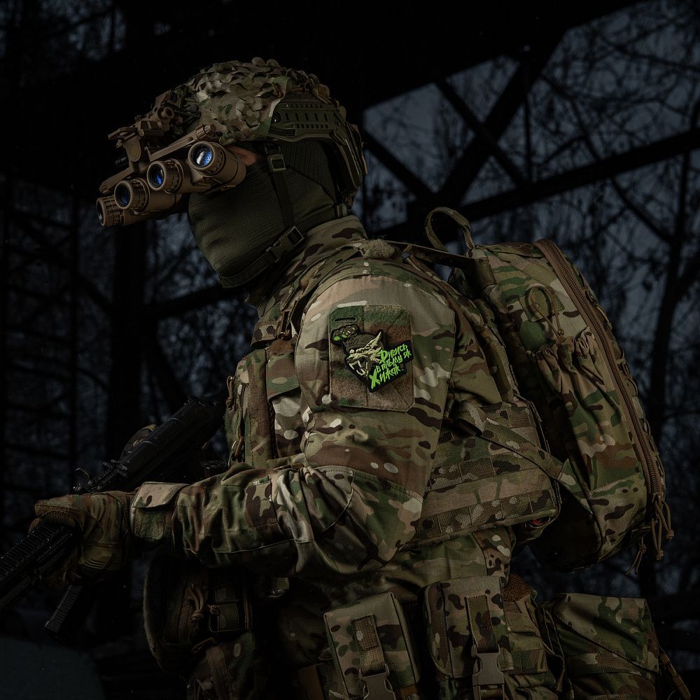 Nášivka PVC "See in the dark like a Predator - M-Tac