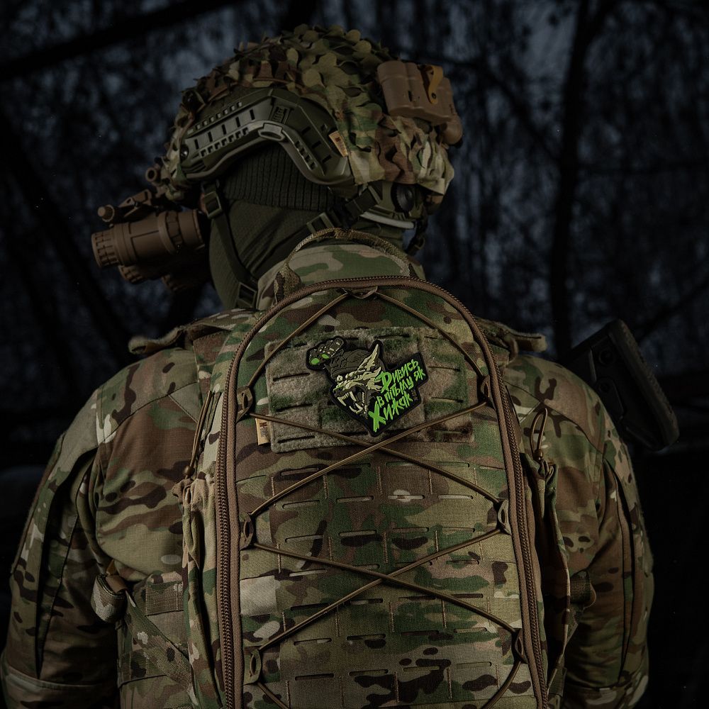 Nášivka PVC "See in the dark like a Predator - M-Tac