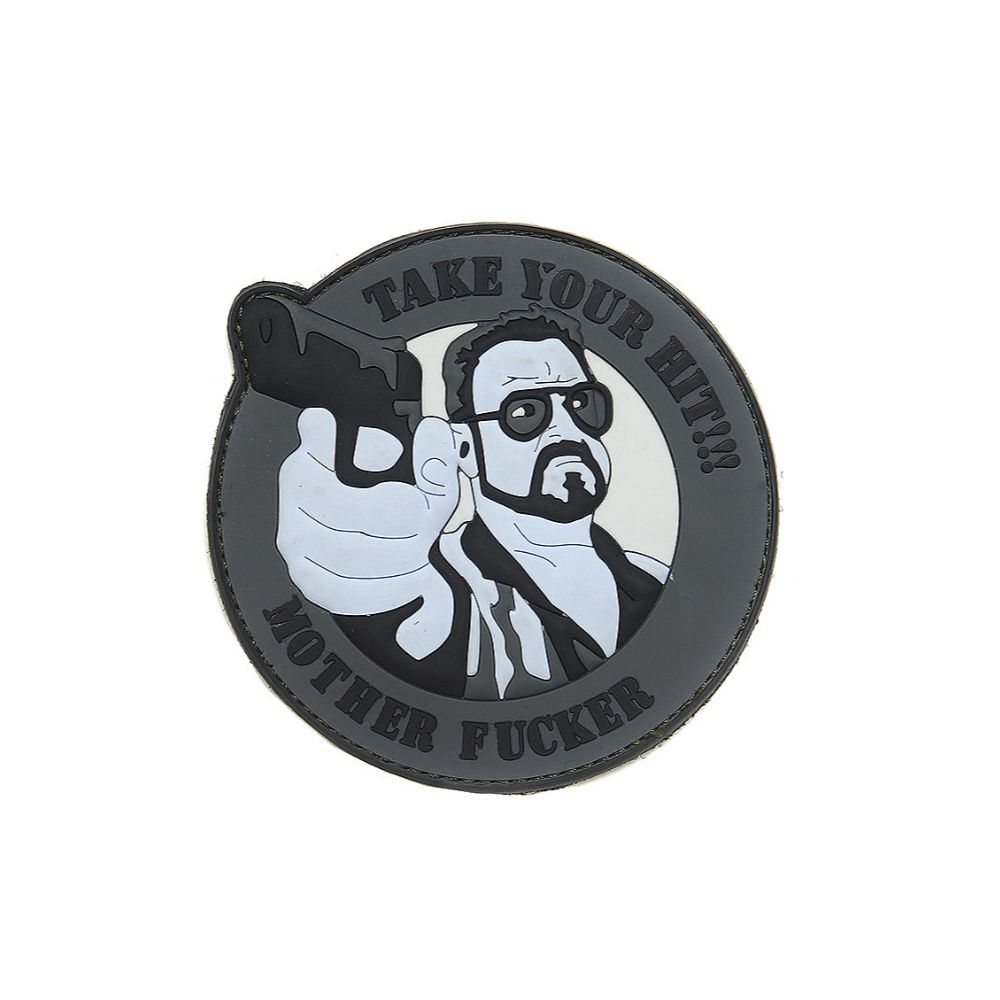 Nášivka PVC Take your hit - 101.INC