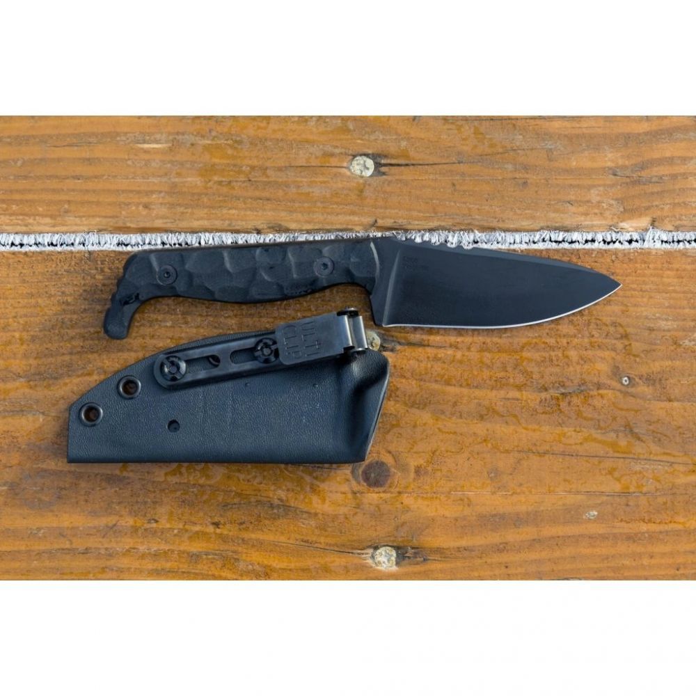 Nůž Kingpin - Armor Black/G10 Black - GZ Custom Blades