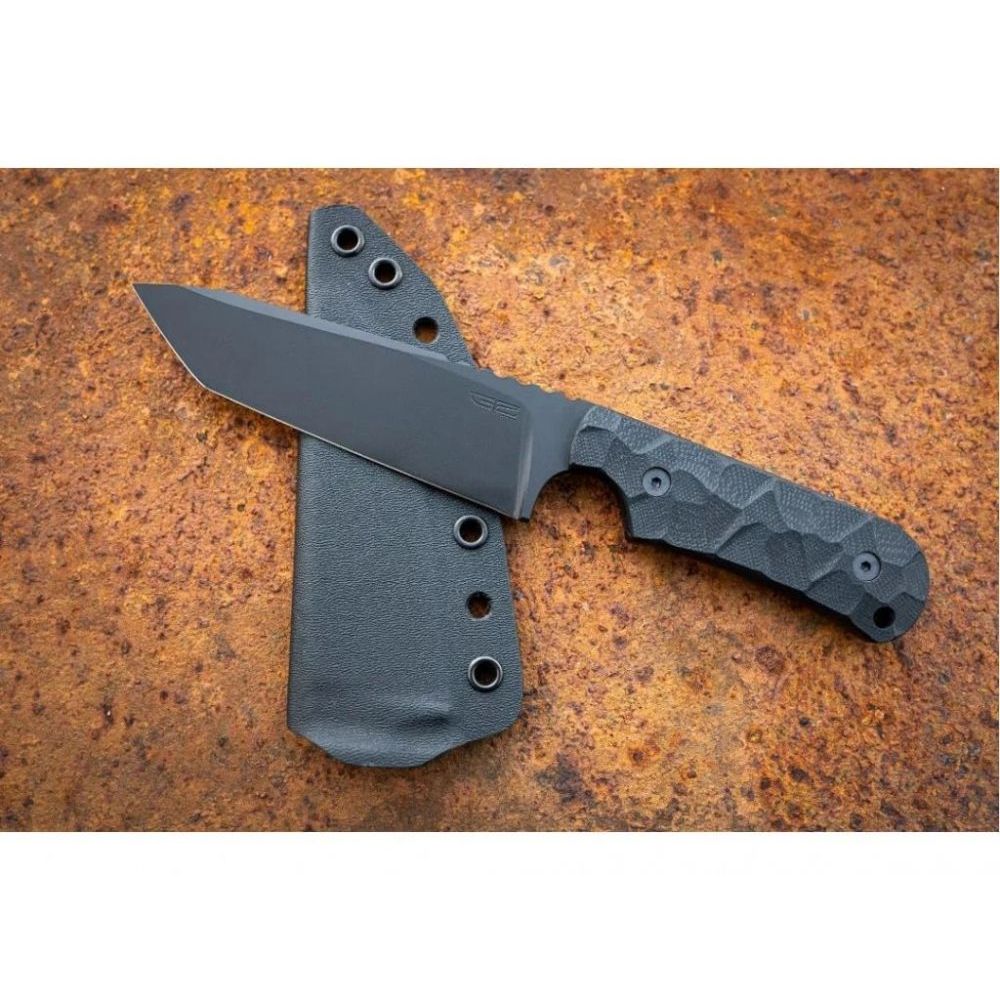 Nůž RECONDO 2 Tanto - Armor black čepel/G10 black rukojeť - GZ Custom Blades