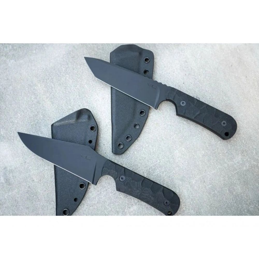 Nůž RECONDO 2 Tanto - Armor black čepel/G10 black rukojeť - GZ Custom Blades