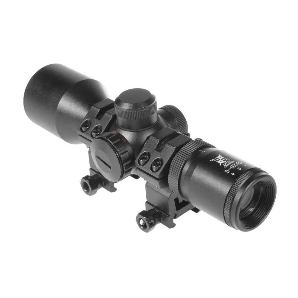Optika 3-9x40 s podsvíceným křížem - Delta Armory