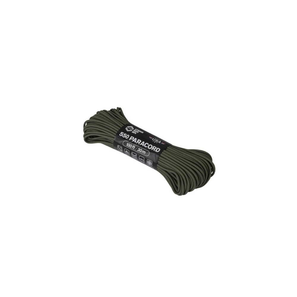 Paracordové lano  550 Paracord - 30 metrů - 250kg - Atwood Rope MFG™