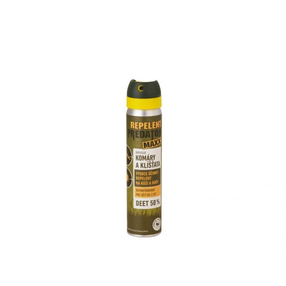 Repelent ve spreji Predator MAXX 50% - 90ml - Predator 