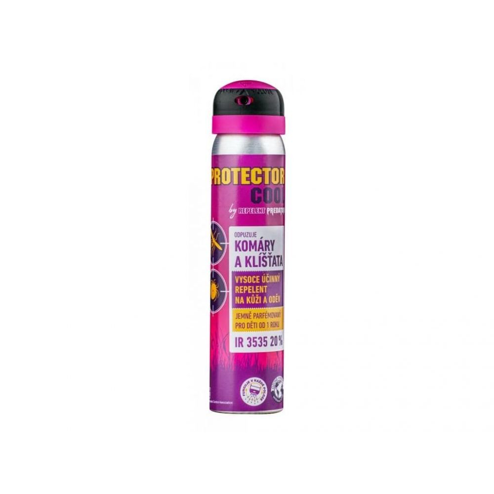 Repelent ve spreji Predator Protector Cool pro děti od 2 let - 90ml - Predator