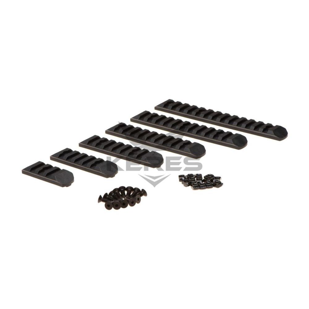 Set 6 RIS lišt pro Keymod a M-LOK - MP