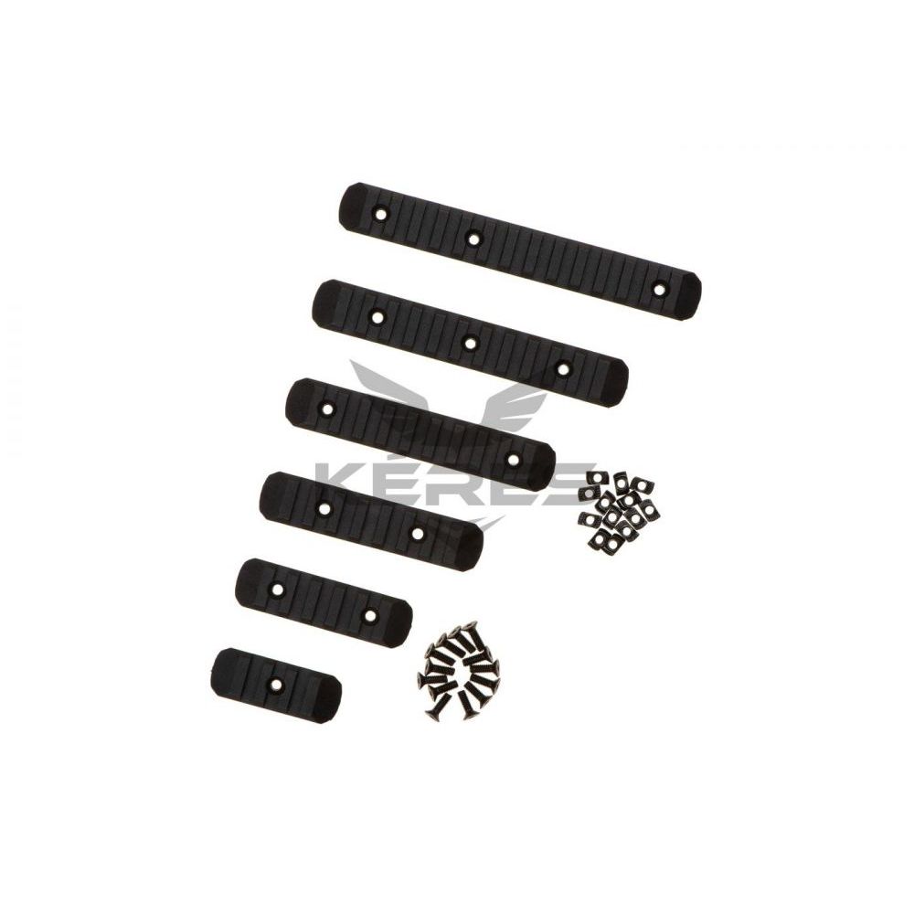 Set 6 RIS lišt pro Keymod a M-LOK - MP