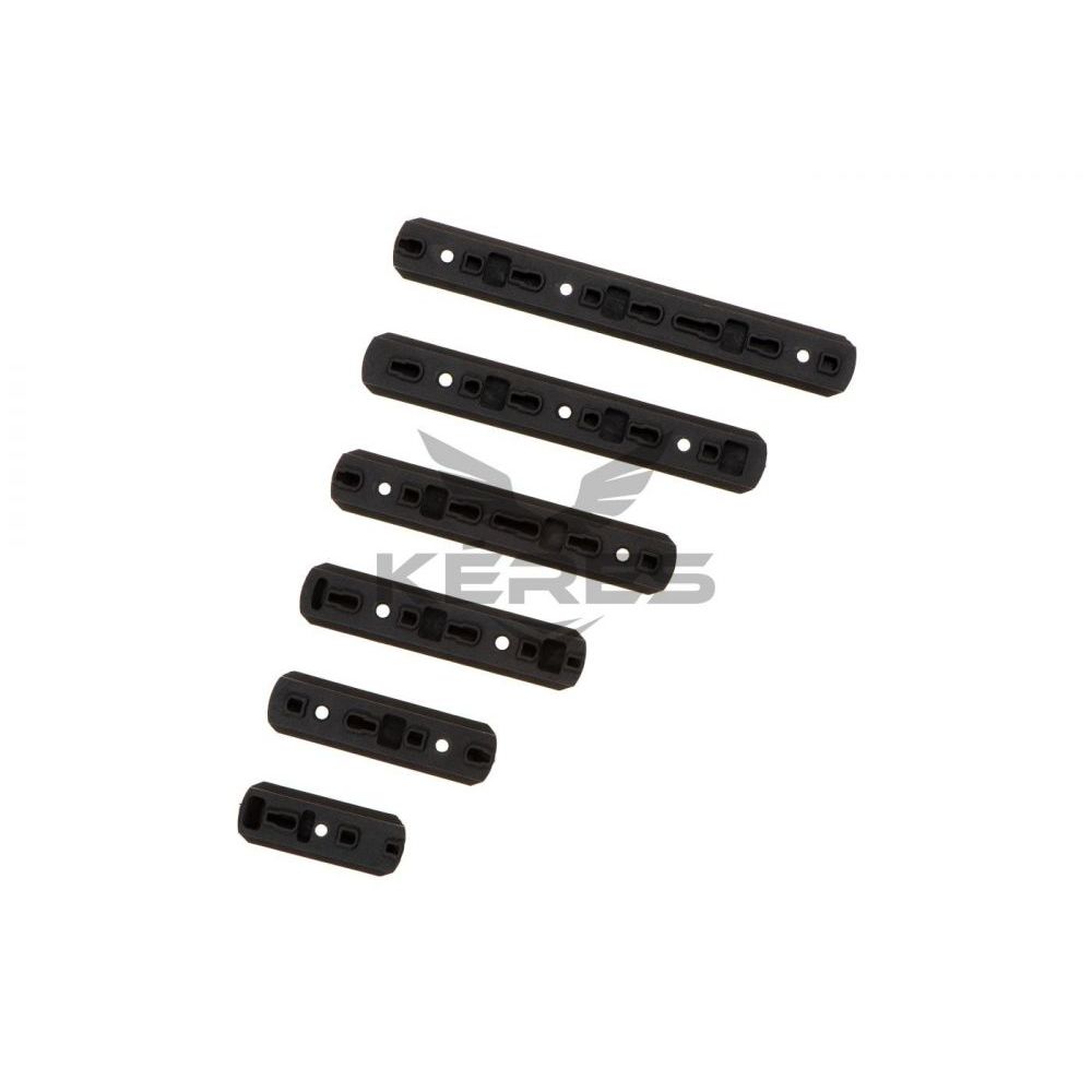 Set 6 RIS lišt pro Keymod a M-LOK - MP
